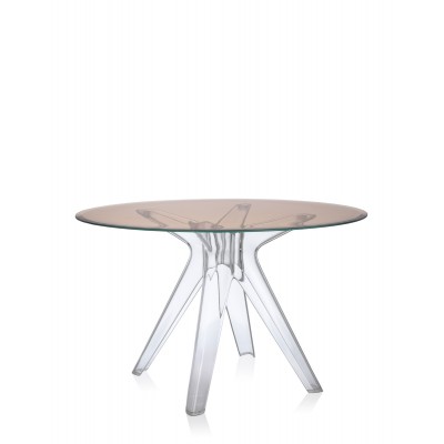 SIR GIO TABLE RONDE STRUCTURE TRANSPARENTE